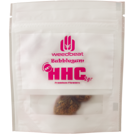 Weedbeat | Flower 99% HHC Bubblegum 2gr